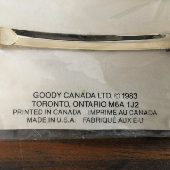 [Goody] Vintage 1983 Stay-Tight Barrettes | Unopened but flawed - Picture 5 of 7